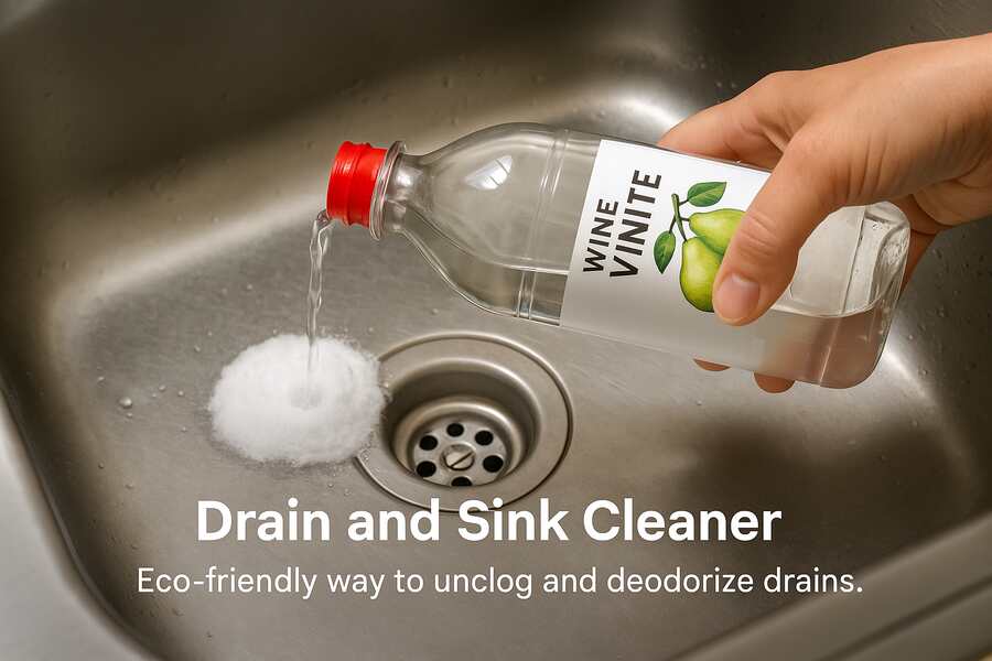 How Can I Create an Eco-Friendly Drain and Sink Cleaner?